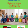 10 Games with box drum Cajon for children (Ages 5-8)