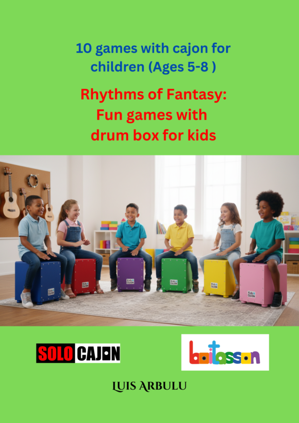 10 Games with box drum Cajon for children (Ages 5-8)